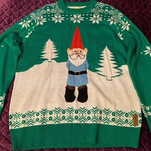 Angry Elf Ugly Christmas Sweater